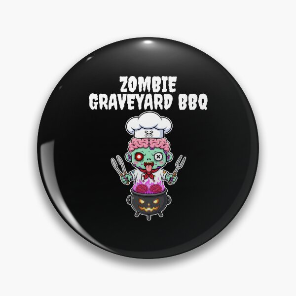 Item preview, ZOMBIE GRAVEYARD BBQ - ZOMBIE HALLOWEEN designed and sold by KEF Custom.
