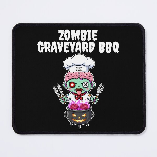 Item preview, ZOMBIE GRAVEYARD BBQ - ZOMBIE HALLOWEEN designed and sold by KEF Custom.
