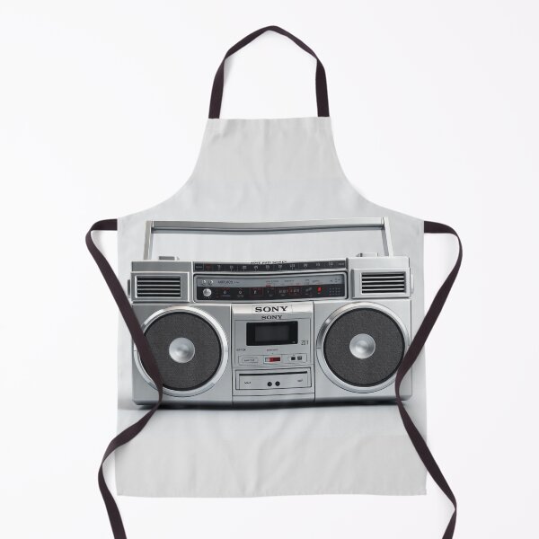Item preview, Minimalist Retro Boombox - Old School Ghetto Blaster designed and sold by WHITE FLAME PRINTS.