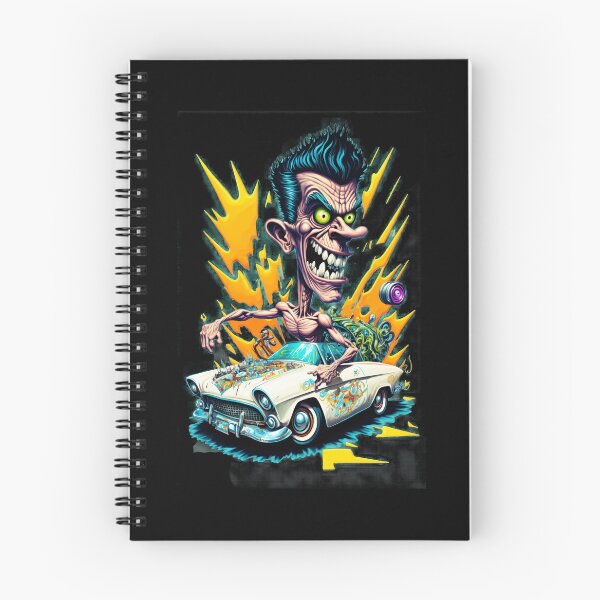 Item preview, Ratfink Hot Rod Greaser Cartoon Muscle Mayhem designed and sold by Witchwayto254.