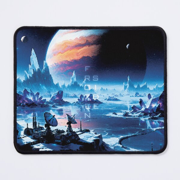 Item preview, Frozen Side – Futuristic Moon Base Art designed and sold by jhharoon.