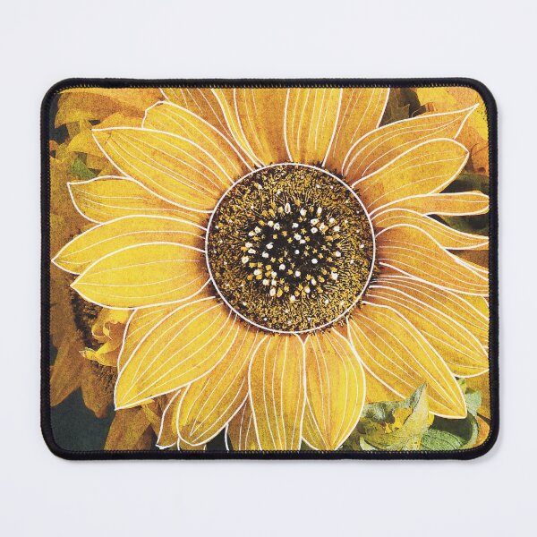 Item preview, Autumn Sunflower Charm Seasonal Floral Photography Print designed and sold by Anna-Kik.