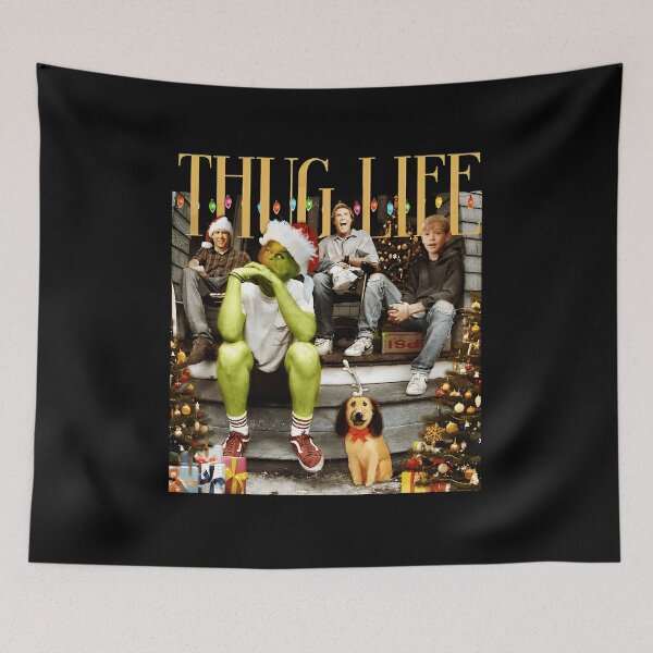 Item preview, Thug Life, Christmas Comedy Movies Friends  designed and sold by Jasonvoorhees21.
