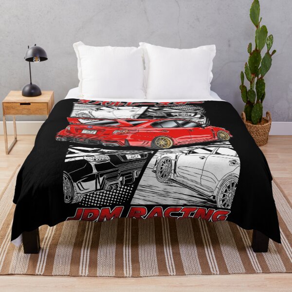 Item preview, Red WRX JDM Racing – Manga Drift Style Car Art designed and sold by JDM Guyvit.