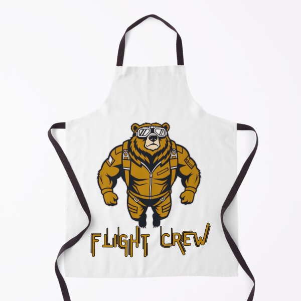 Item preview, Aviator Bear Mascot – Fierce Flight Crew Design designed and sold by Kavya Art.