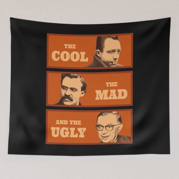 Item preview, Camus Nietzsche Sartre designed and sold by ValerieWilson8.