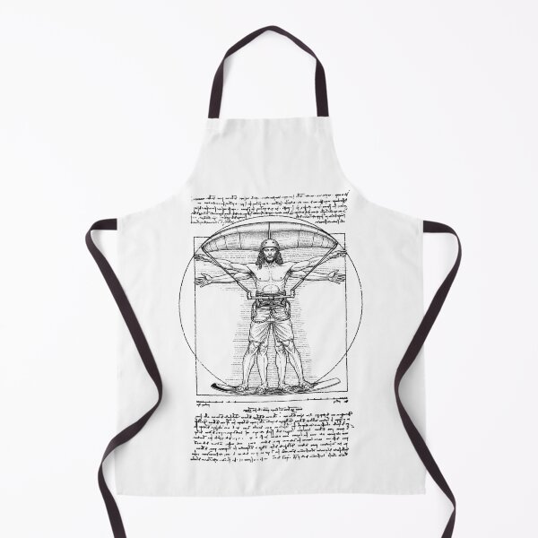 Item preview, Kiteboarding Kitesurfing Vitruvian Man Leonardo Da Vinci designed and sold by GrandeDuc.