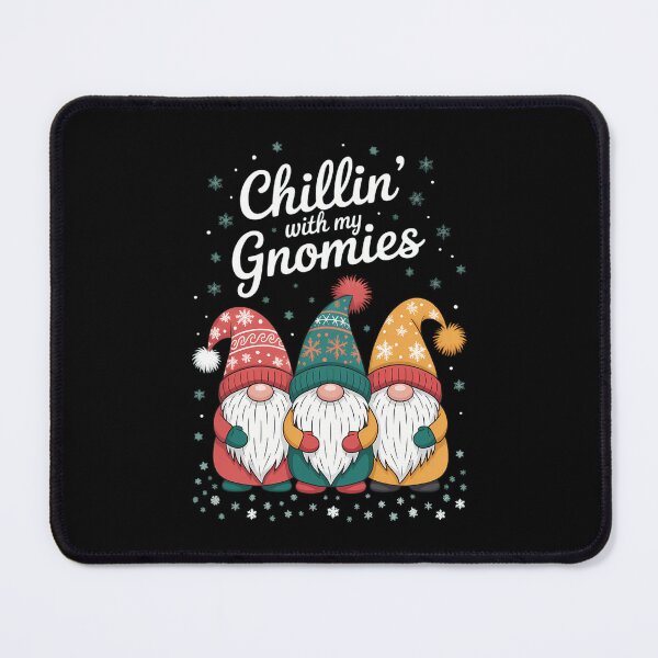Item preview, Chillin' with My Gnomies – Fun Winter Gnome designed and sold by HellD3vil-Art.