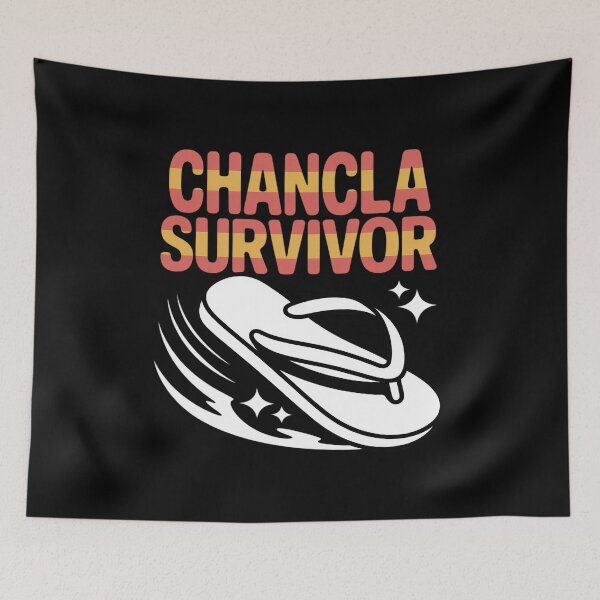 Item preview, Chancla Survivor Latinx Family Humor designed and sold by BiellaSar.