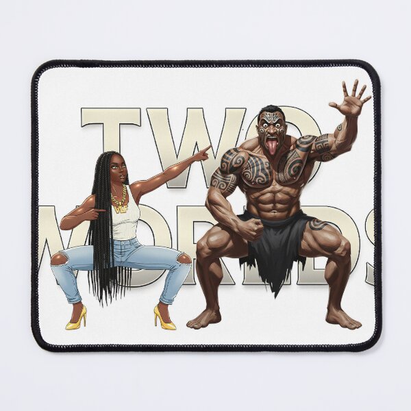 Item preview, Two Worlds — Aura vs Maori | Ritual Clash Poster by VLF designed and sold by VitalLifeForce.