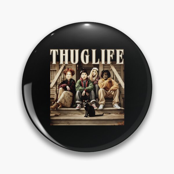 Item preview, Funny Hocus Pocus Thug Life Halloween , Witchy Gangsta Vibes  designed and sold by Jasonvoorhees21.