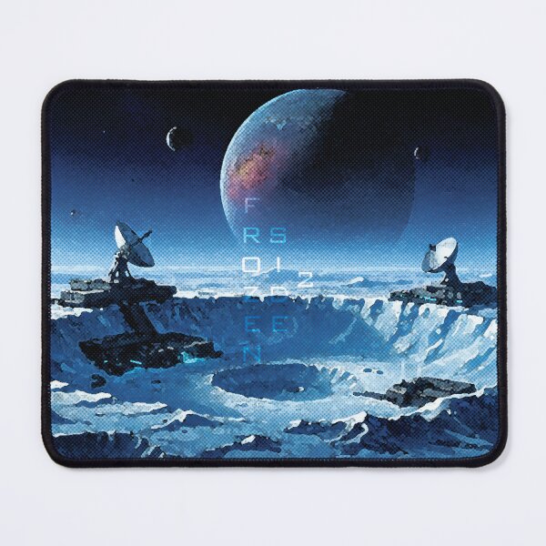 Item preview, Frozen Side 2 – Watercolor & Halftone Moon Base designed and sold by jhharoon.