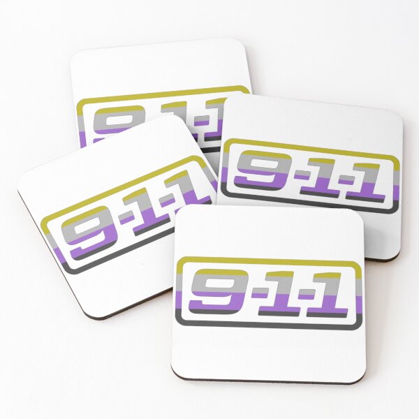 Item preview, 9-1-1 on ABC (Nonbinary Flag) Logo designed and sold by jenivy95.