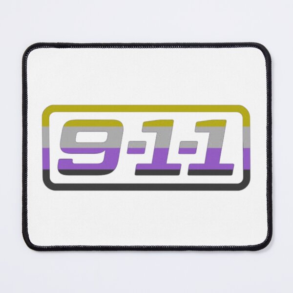Item preview, 9-1-1 on ABC (Nonbinary Flag) Logo designed and sold by jenivy95.