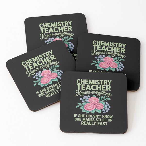 Item preview, Chemistry Teacher Flowers Experiment Professor Lab Chemicals designed and sold by BiellaSar.