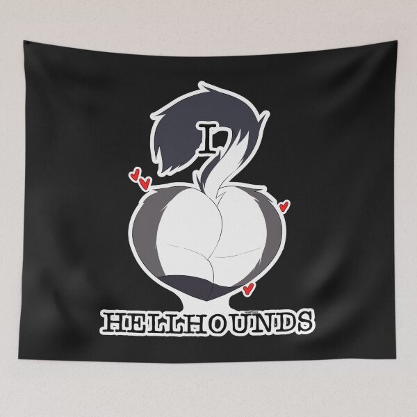 Item preview, I Heart Hellhounds - Loona Butt designed and sold by EddieKesler.