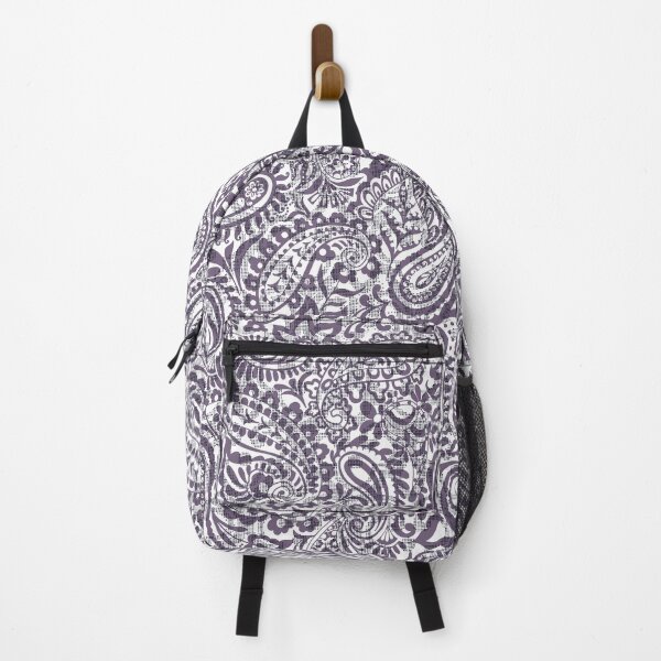 Item preview, Tear Drop Paisley-Pale Earthy Muddy Purple Two Tonal designed and sold by Fabricatemyart.