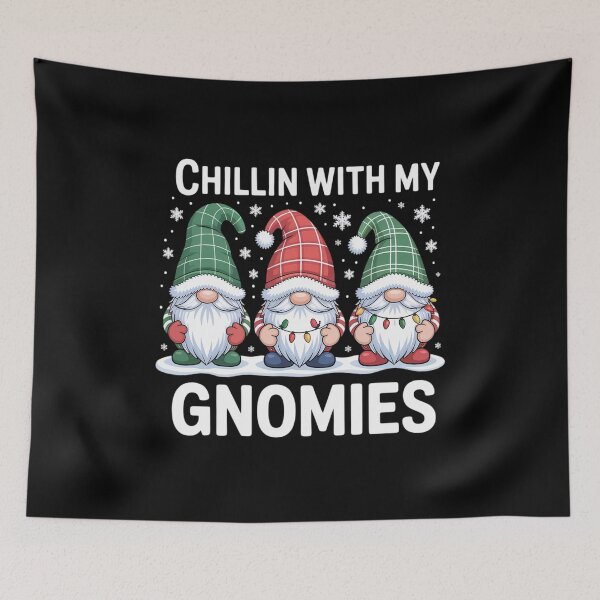 Item preview, Chillin with My Gnomies Christmas Matching Family Pajamas PJ designed and sold by BiellaSar.