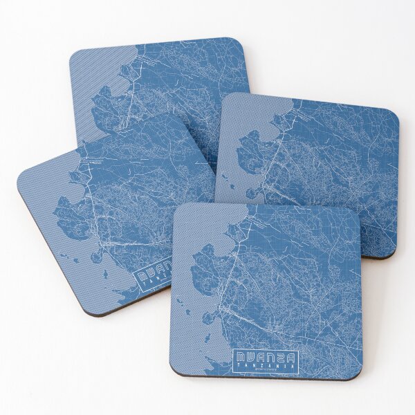 Item preview, Mwanza City Map of Tanzania - Blueprint designed and sold by deMAP.