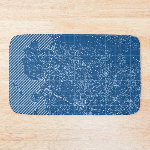 Item preview, Mwanza City Map of Tanzania - Blueprint designed and sold by deMAP.