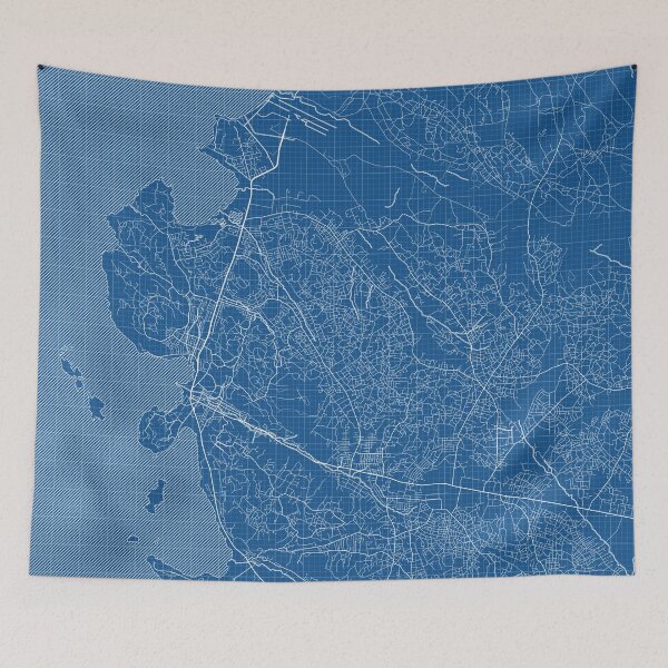 Item preview, Mwanza City Map of Tanzania - Blueprint designed and sold by deMAP.