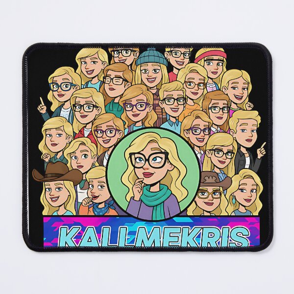 Artikelvorschau, KallMeKris-Cartoon-Charakter-Collage – Lustiges Design im Fan-Art-Stil entworfen und verkauft von HiranoKeisukepm.