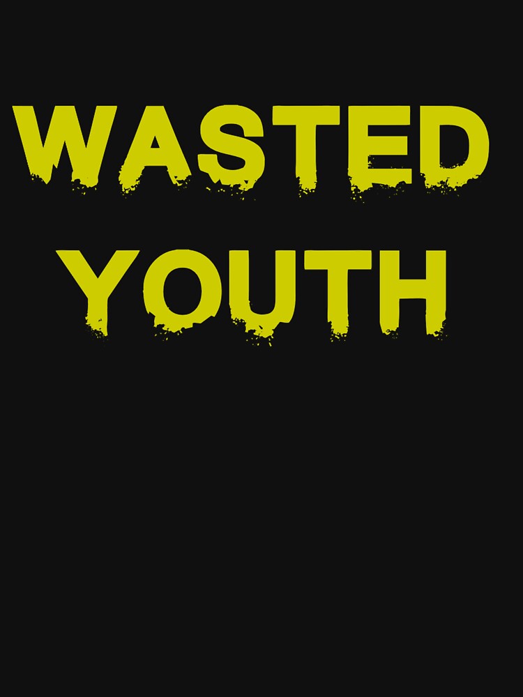 wasted youth band shirt