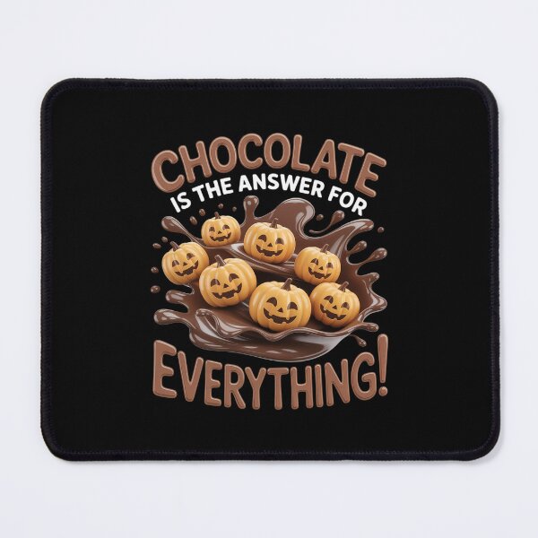 Item preview, Chocolate is The Answer for Everything for Foodies designed and sold by BiellaSar.