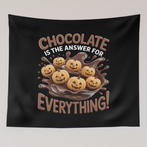 Item preview, Chocolate is The Answer for Everything for Foodies designed and sold by BiellaSar.