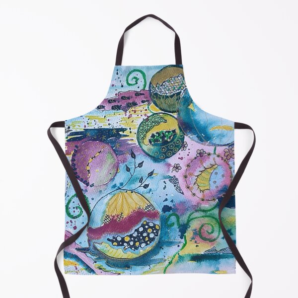 Artikelvorschau, "Whimsical world 3" Aquarell, watercolor, "Wundersame Welt 3" entworfen und verkauft von SandysArtShop.