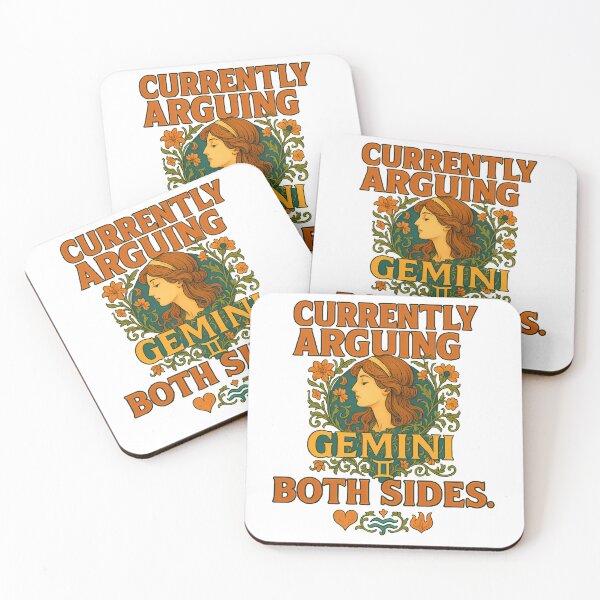 Item preview, Gemini “Currently arguing both sides.” Art Nouveau T-Shirt | Funny Debate Tee designed and sold by MySpiritTravels.