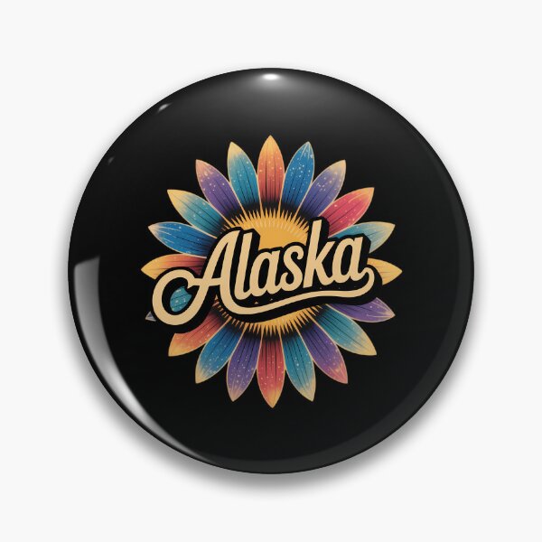 Item preview, Alaska Sunflower Colorful Alaskan Natives and Alaska designed and sold by Moon-Ape.