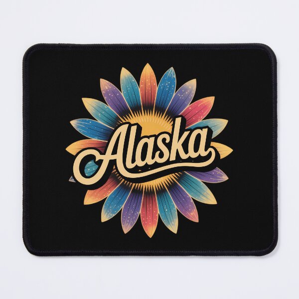 Item preview, Alaska Sunflower Colorful Alaskan Natives and Alaska designed and sold by Moon-Ape.