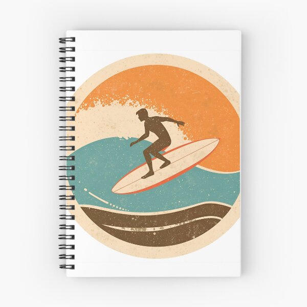 Item preview, Vintage Surfing Scene designed and sold by MonishArt.