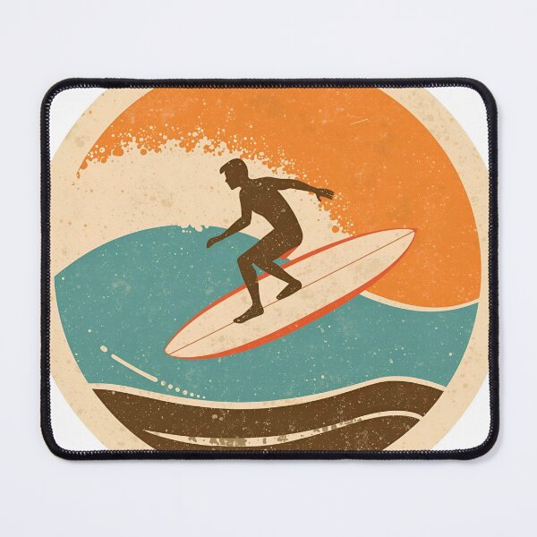 Item preview, Vintage Surfing Scene designed and sold by MonishArt.
