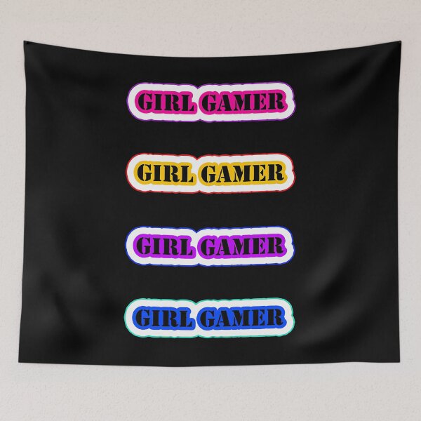 Item preview, Girl Gamer Words Colorful Girl Gamer Text 1 Of 4 designed and sold by VanceKelley31.