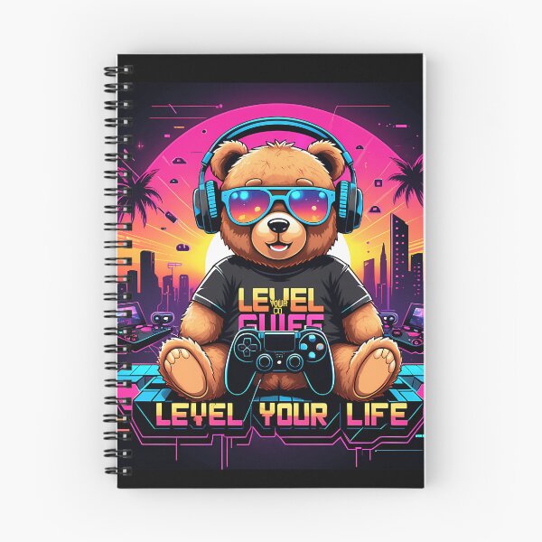 Item preview,  Gamer Bear Level Up  designed and sold by VanceKelley31.