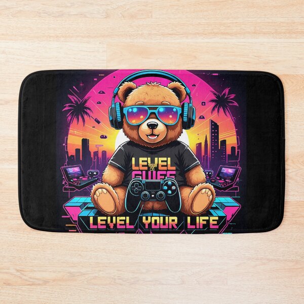 Item preview,  Gamer Bear Level Up  designed and sold by VanceKelley31.