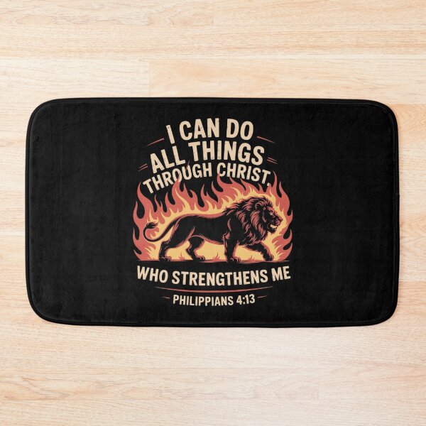 Item preview, Christian  Philippians 413 Religious Lion Strengthens designed and sold by ticlitule.