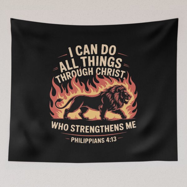 Item preview, Christian  Philippians 413 Religious Lion Strengthens designed and sold by ticlitule.