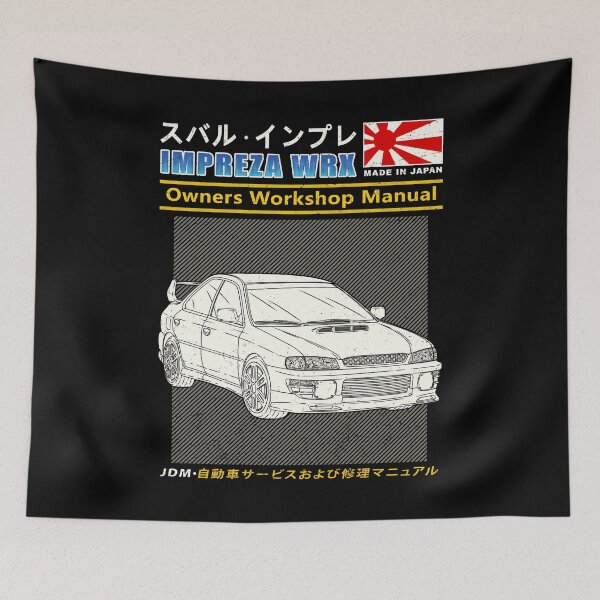 Item preview, JDM WRX Owners Workshop Manual Style designed and sold by JDM Guyvit.