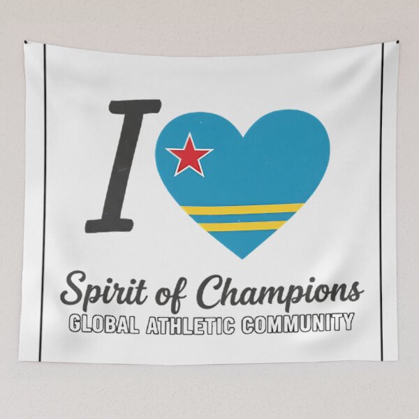 Item preview, Spirit of Champions – Global Athletic Community Sports Design designed and sold by zrwsfjbu3.