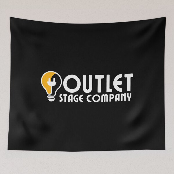 Item preview,  Outlet Stage Company Logo - White designed and sold by PetteriTyppo.