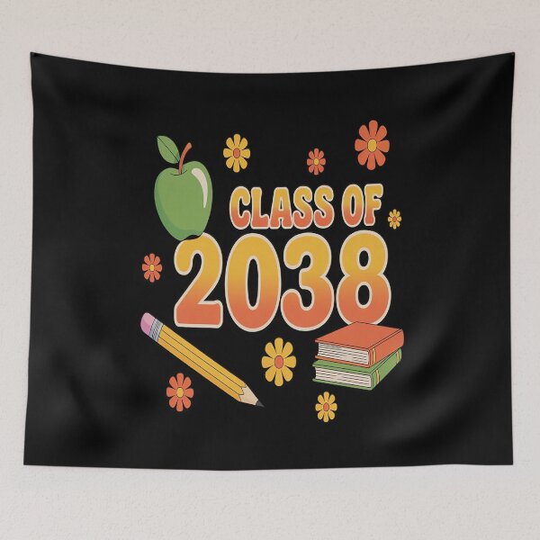 Item preview, Class of 2038 Grow with Me First Day of School Graduation designed and sold by ticlitule.