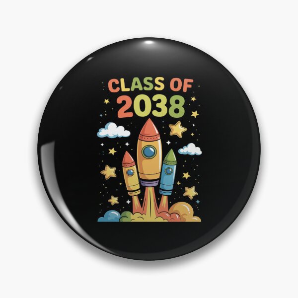 Item preview, Class of 2038 Rocket Launch Kids Graduations Celebration designed and sold by ticlitule.