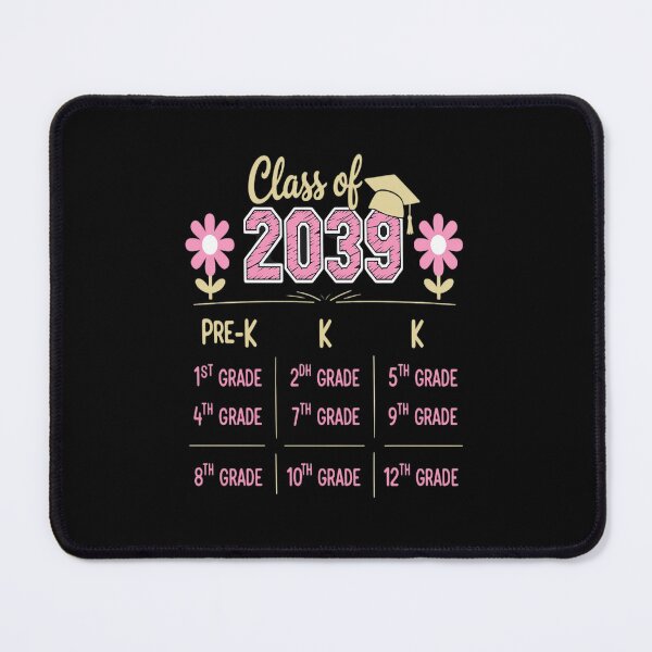 Item preview, Class of 2039 Grow with Me Floral Pre-K 12th Grade Pink designed and sold by ticlitule.