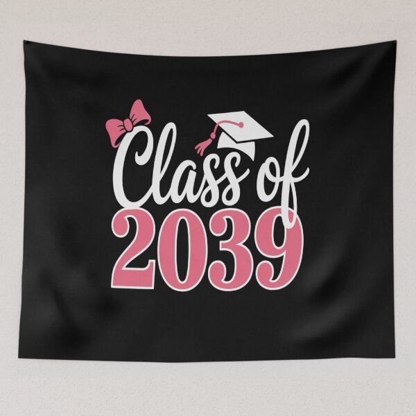 Item preview, Class of 2039 Grow with Me Kindergarten Pink Coquette Bow designed and sold by ticlitule.