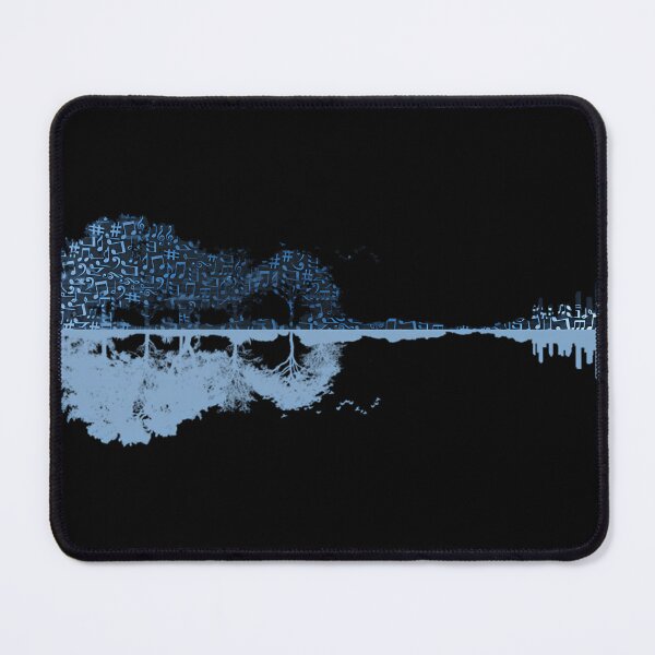 Item preview,  Nature Guitar - Musical Notes - Blue designed and sold by ChancyHilli.