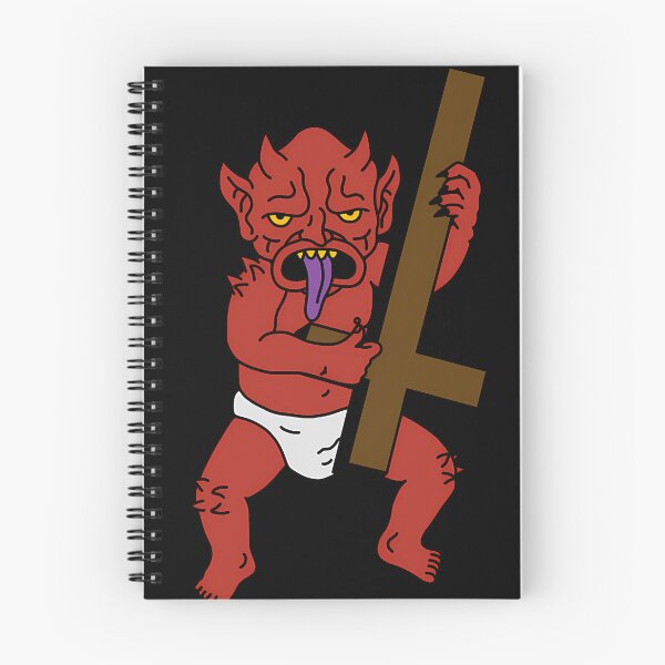 Item preview, Demon Baby Playing Upside Down Cross Electric Guitar - Heavy Metal - Ugly Americans - Comedy Central designed and sold by ChancyHilli.