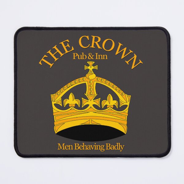 Item preview, The Crown Pub and Inn from Men Behaving Badly designed and sold by Rewatch-Podcast.